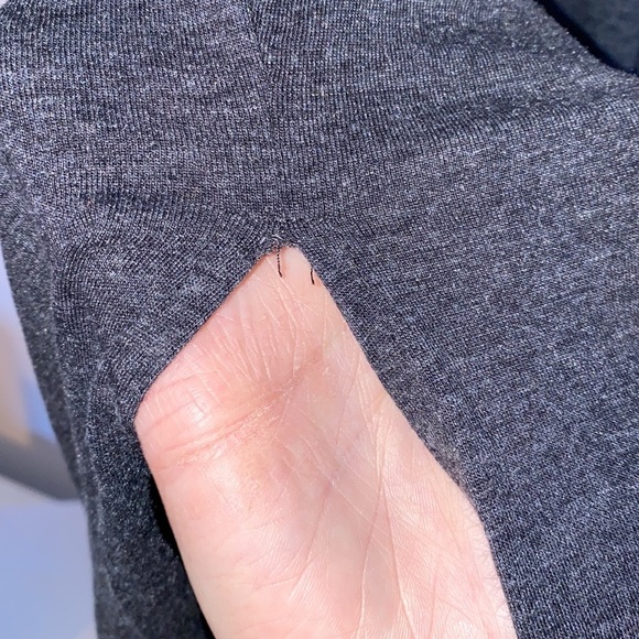 Only Dark Grey Maxi Dress ¾ length sleeves - Picture 2 of 3